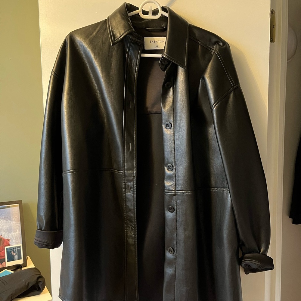 Babaton Pelli Shirt jacket